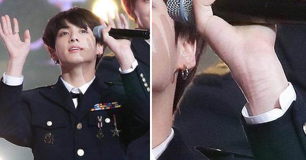 Nghi vấn Jungkook (BTS) tự hành hạ mình khi xuất hiện vết cắt trên cổ tay