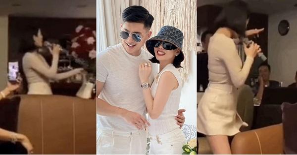 Đang hát, Lệ Quyên bỗng mang chiếc túi bạch tạng đưa cho tình trẻ với ánh mắt khó hiểu