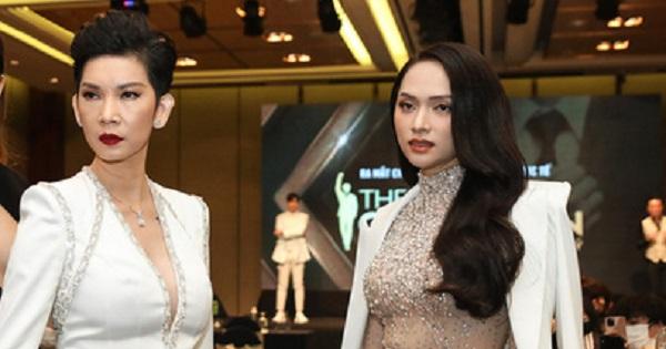 Hương Giang bị Xuân Lan "dằn mặt" tại họp báo: "Em cũng có hiền đâu Giang"