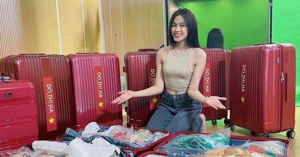 Đỗ Thị Hà mang gì trong kiện hành lý 200kg sang Puerto Rico thi Miss World?