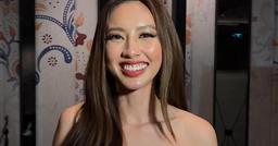 Thùy Tiên ghi điểm với màn hát tiếng Thái trên livestream của Miss Grand