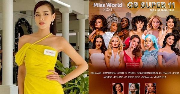 Chung kết Miss World cận kề, Đỗ Thị Hà bị Global Beauties loại khỏi Top 11