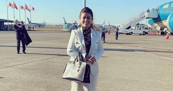 Bà Lê Hoàng Diệp Thảo rạng ngời khi nhận vinh dự tháp tùng Thủ tướng thăm Nhật Bản
