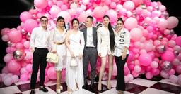 Tiệc sinh nhật xa hoa của "ông trùm chân dài" Vũ Khắc Tiệp: Toàn siêu xe, siêu mẫu, Lệ Quyên góp mặt