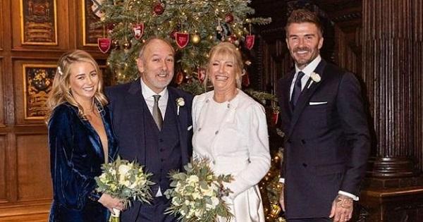 Bố ruột 73 tuổi của David Beckham tái hôn với triệu phú kém 11 tuổi