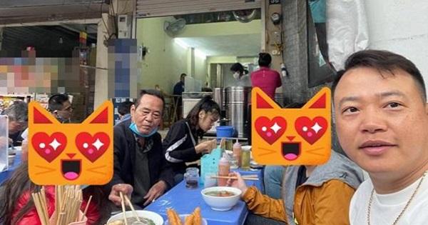 Shark Bình mặc đồ giản dị, lái xế xịn đi ăn vỉa hè