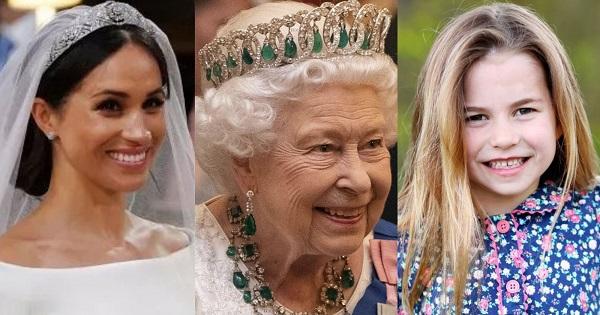 Báu vật Nữ hoàng Anh từ chối cho Meghan dùng trong hôn lễ nhưng lại cho Công chúa Charlotte thừa kế