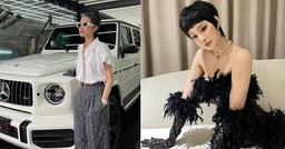 Khối tài sản đáng nể của Hiền Hồ ở tuổi 24: Hàng hiệu dát đầy người, xế hộp 11 tỷ