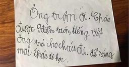 Cậu bé viết thư cho "ông trộm" khoe điểm Toán, Văn để... được trả lại xe đạp