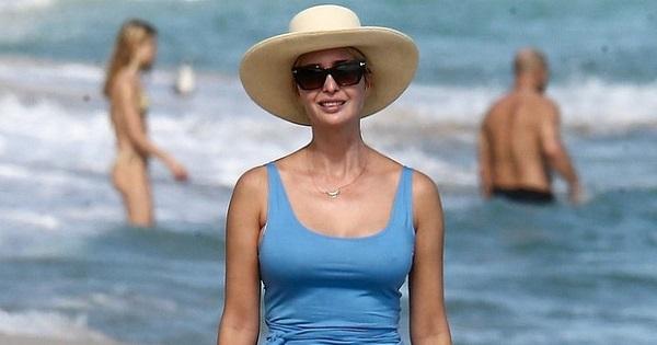 "Nữ thần Nhà Trắng" Ivanka Trump đẹp lộng lẫy bên chồng dù đã U40