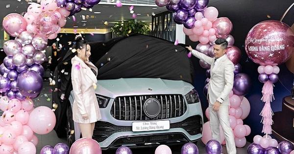 4 tháng trước còn đi cọ toilet kiếm sống, nay Lương Bằng Quang - Ngân 98 diện đồ hiệu tậu xe 9 tỷ