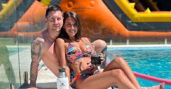 Messi và vợ tình tứ như vợ chồng son, ngoại hình cực phẩm như mẫu nam mẫu nữ trên bìa tạp chí