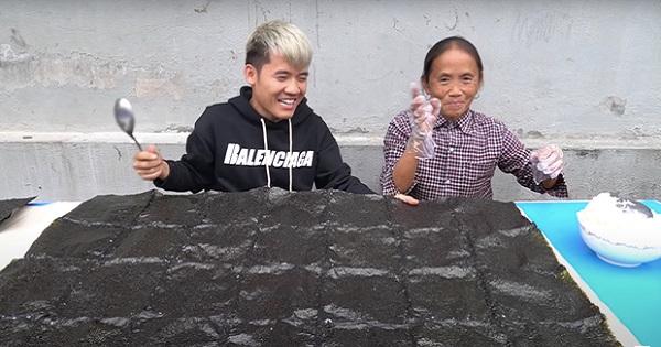 Tái xuất với món Kimpap "siêu to khổng lồ", Bà Tân Vlog khiến dân tình "quay xe"
