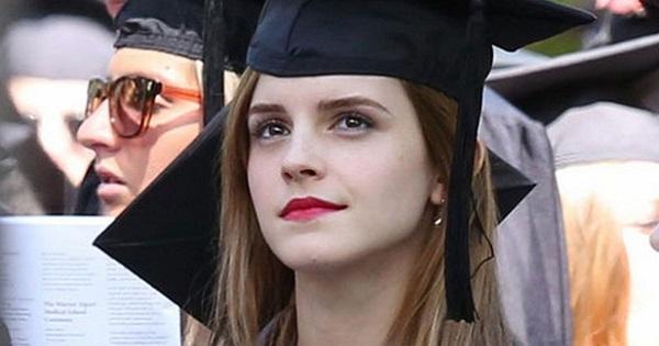 Ảnh tốt nghiệp của Emma Watson hot trở lại, đẹp bất chấp góc chụp thế này bảo sao Tom Holland crush