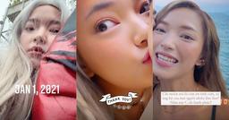 Châu Bùi đón năm mới bằng loạt ôm hôn một người giấu mặt, Binz lại được réo tên