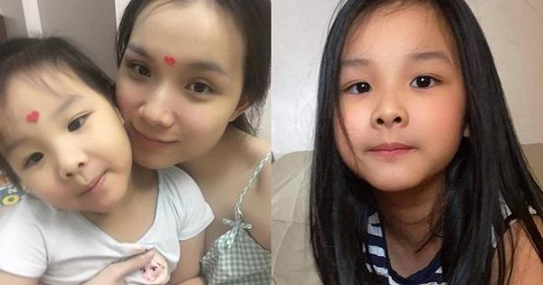 Con gái Thùy Lâm xinh đẹp ở tuổi lên 8, được nhận xét sẽ kế thừa vương miện của mẹ Hoa hậu