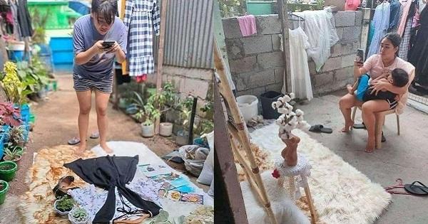 Ảnh bán hàng online lóng lánh kiêu sa và hậu trường khiến netizen vừa ôm bụng cười vừa nể