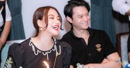 Anh Dũng hộ tống Trương Ngọc Ánh và con gái Bảo Tiên đi ăn sinh nhật Chi Bảo