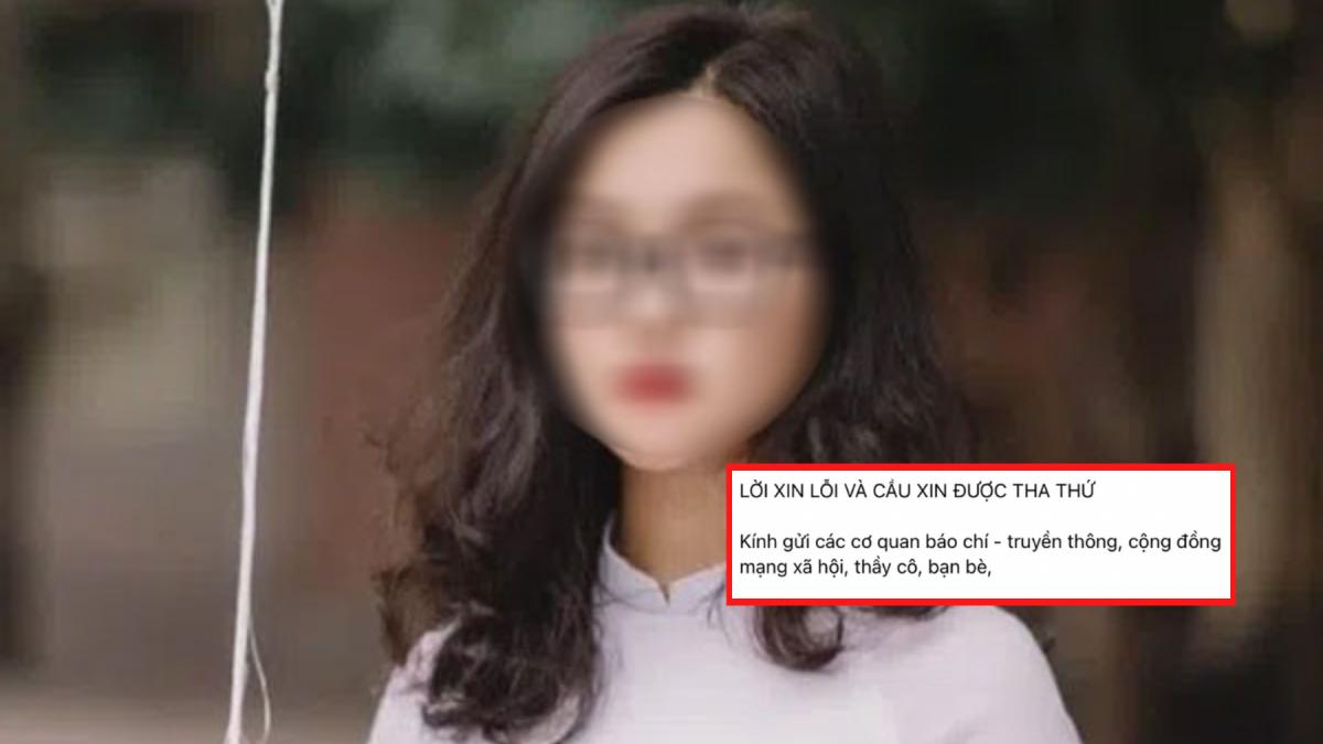 Nữ sinh 9.0 IELTS viết tâm thư xin lỗi mong cộng đồng mạng tha thứ