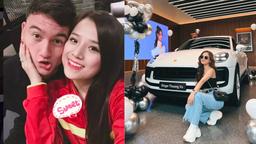 Sau 4 năm chia tay Văn Lâm, hotgirl xứ Nghệ đi xe 4 tỷ, hàng hiệu "cả cây"