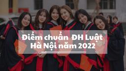Điểm chuẩn trường Đại học Luật Hà Nội 2022