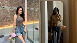 Body siêu thực của bạn gái Đoàn Văn Hậu, vòng eo 56 Ngọc Trinh cũng chào thua