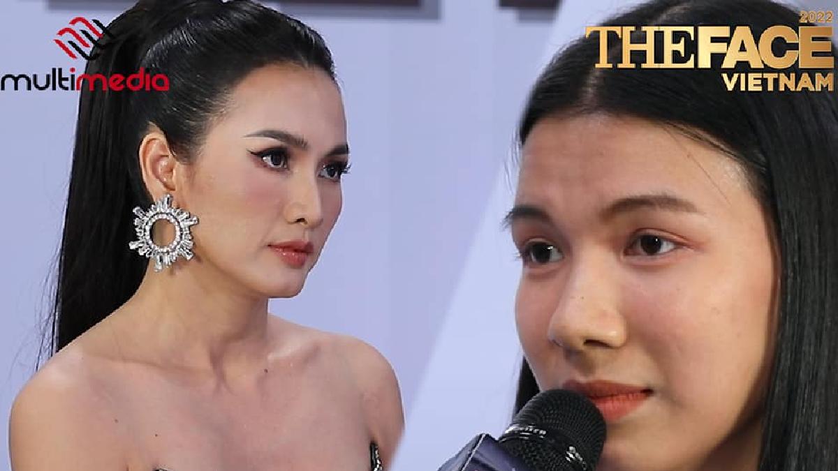 Bức xúc vì bị loại, thí sinh The Face cay cú xối xả lên siêu mẫu Anh Thư?