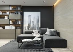 Căn hộ 40m² với các gam màu đơn sắc nhưng toát lên thần thái "sang chảnh"