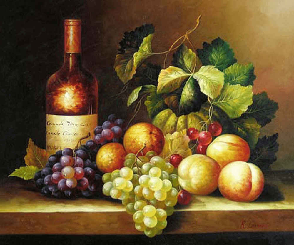 Tranh hoa quả: Chủ đề trang trí "ngọt ngào" đem lại may mắn theo phong thủy