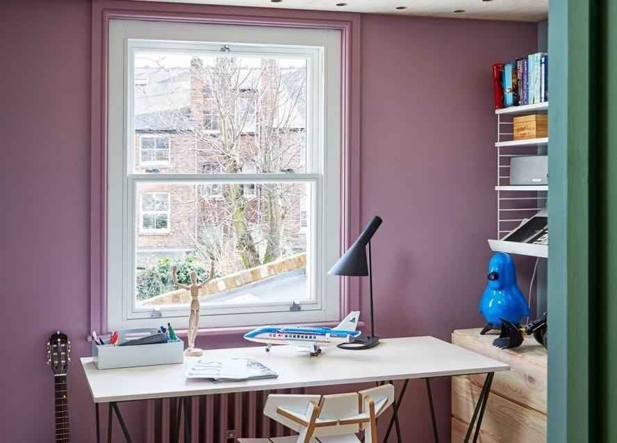 Tím mộng mơ - trắng thanh lịch: Cặp đôi quyến rũ, lạ mắt để trang trí nhà