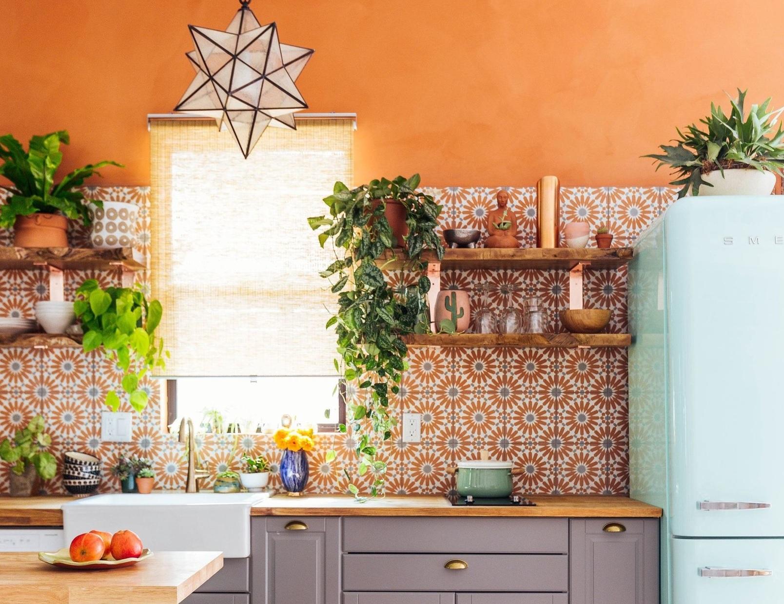 Nội thất màu cam, cách hiệu quả để thắp sáng không gian sống của bạn