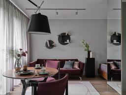 Cải tạo căn hộ diện tích 34m² ấm cúng và có gu với phong cách retro