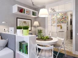 Căn hộ 25m² xinh xắn, phân vùng thông minh của nàng độc thân