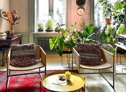 Căn hộ nhỏ xinh ngập tràn sắc hoa tươi của 2 ông chủ cửa hàng hoa tại Ba Lan