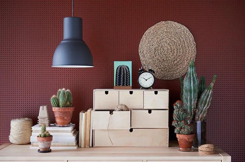 Góc làm việc tại gia gọn gàng, tiện nghi với 4 nội thất dễ kiếm từ IKEA