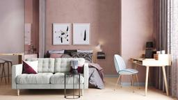 Căn hộ 49m² thiết kế thanh lịch, thoáng sáng dù chỉ sở hữu duy nhất một ô cửa sổ đón nắng