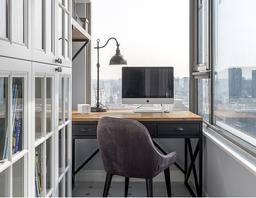 Góc làm việc ngoài logia: Ý tưởng tràn đầy cảm hứng khi làm việc tại nhà