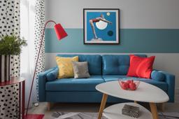 Căn hộ 46m² rựcc rỡ, nổi bật nhờ thiết kế theo phong cách Color Block