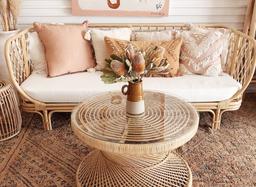 Nội thất mây tre đan: Lựa chọn đáng thử cho không gian sống mộc mạc