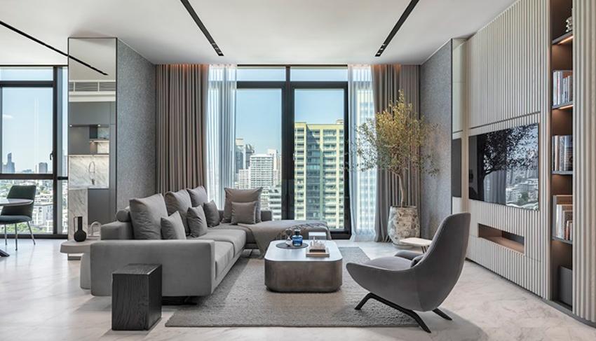 Căn hộ hội tụ nhiều yếu tố đáng sống: Hiện đại, có gu, view rộng và đẹp