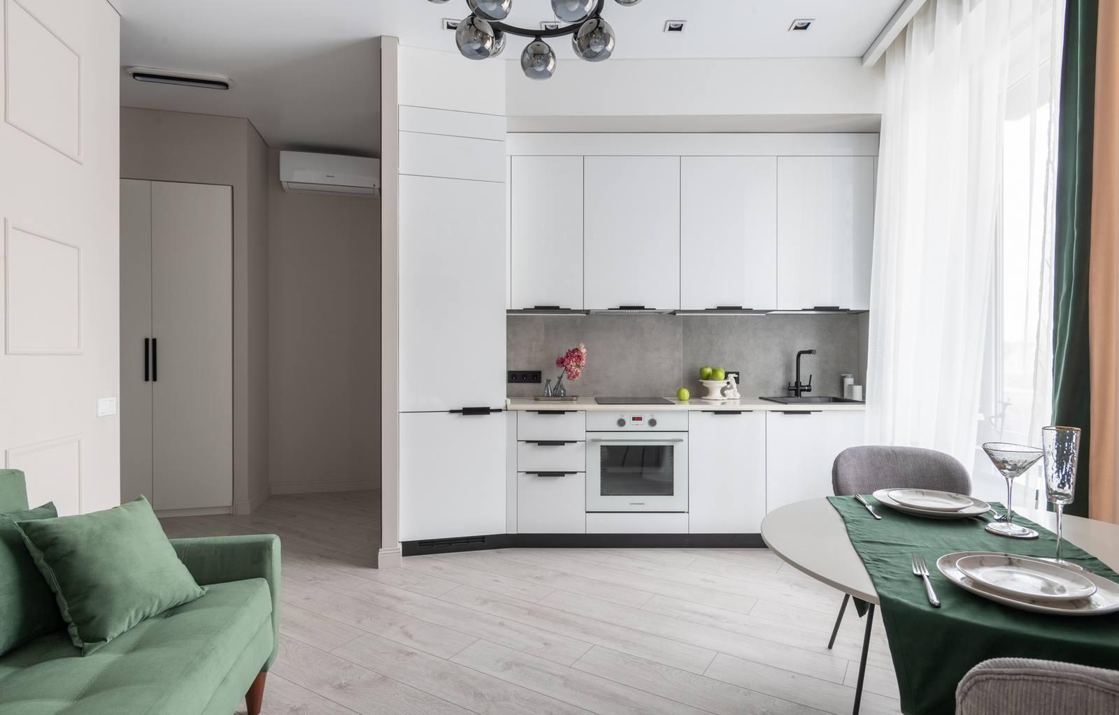 Căn hộ 32m² nhiều ngóc ngách nhưng cái gì cũng đủ nhờ thiết kế thông minh.