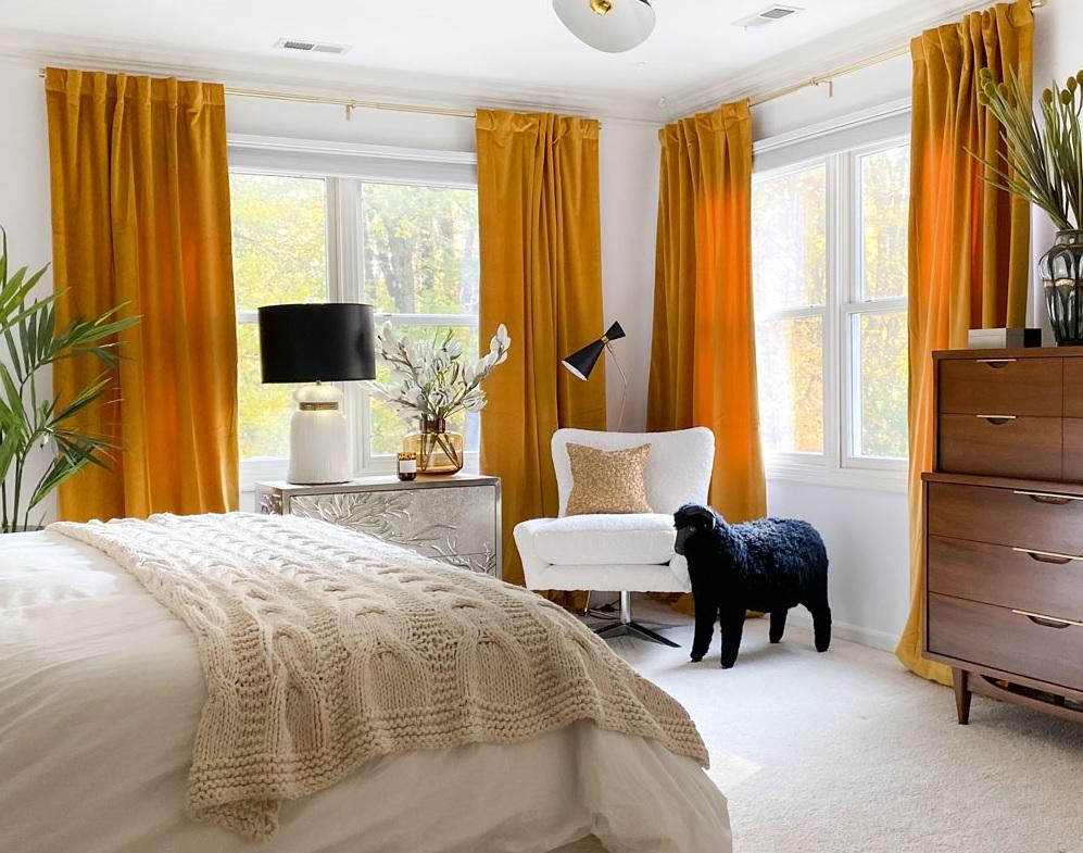 Rèm nhung: Cách làm mới nhà sang trọng, đầy cảm hứng cho mùa Thu - Đông