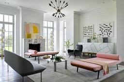 Phòng khách rộng rãi, hiện đại với 4 mẫu ghế thay thế cho sofa truyền thống