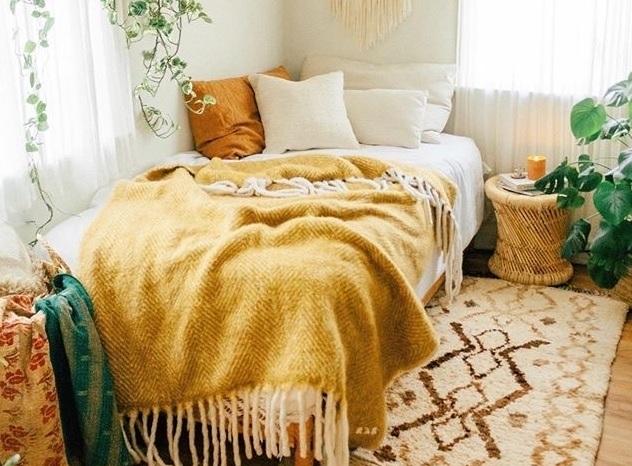 4 ý tưởng trang trí phòng ngủ mùa Đông nhìn là thấy giá rét dừng trước cánh cửa