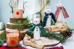 15 ý tưởng trang trí nến để trang trí nhà Giáng sinh lung linh, huyền ảo