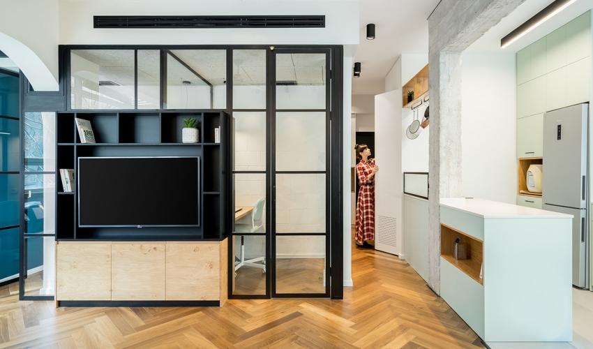 Căn hộ phong cách Scandinavian không bao giờ lỗi mốt nhờ gam màu trắng đen