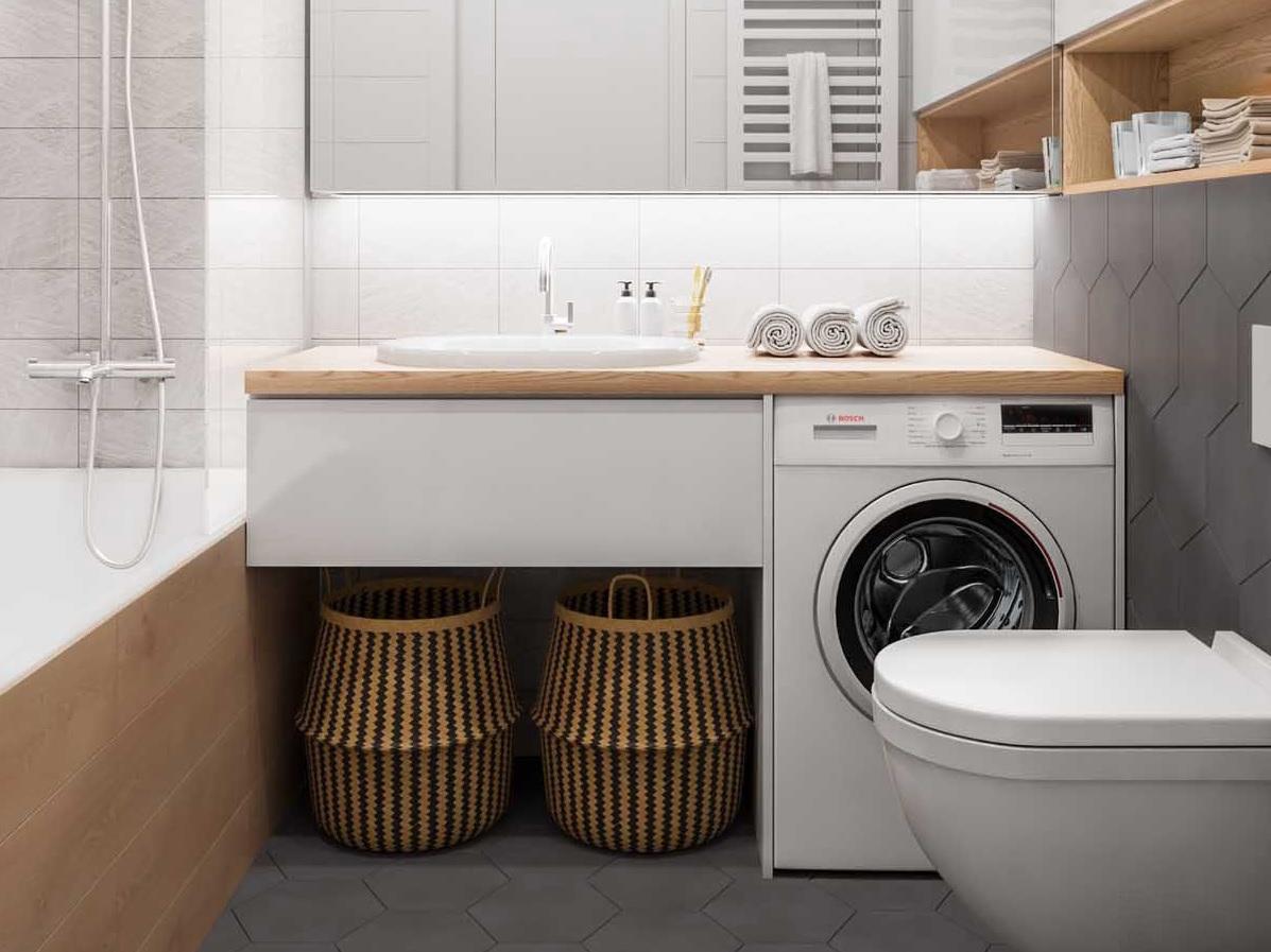 Những ý tưởng lưu trữ máy giặt vừa gọn, dễ ứng dụng cho những căn phòng chật chội
