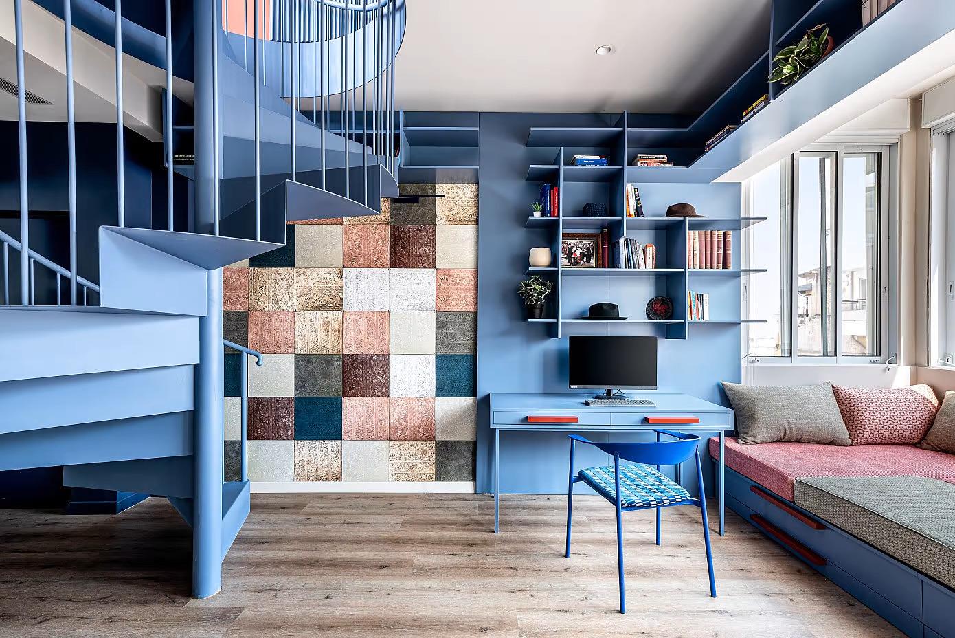 Căn hộ thông tầng 140m² thoáng sáng, chất lừ của anh chàng độc thân khiến bao người mơ ước