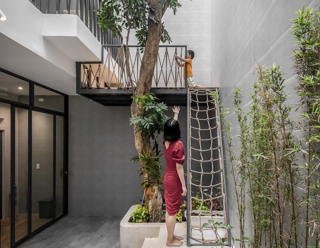 Villa City, ngôi nhà 117m² có cả bể bơi mini lẫn khu vui chơi để 2 bé trai chạy nhảy tại gia