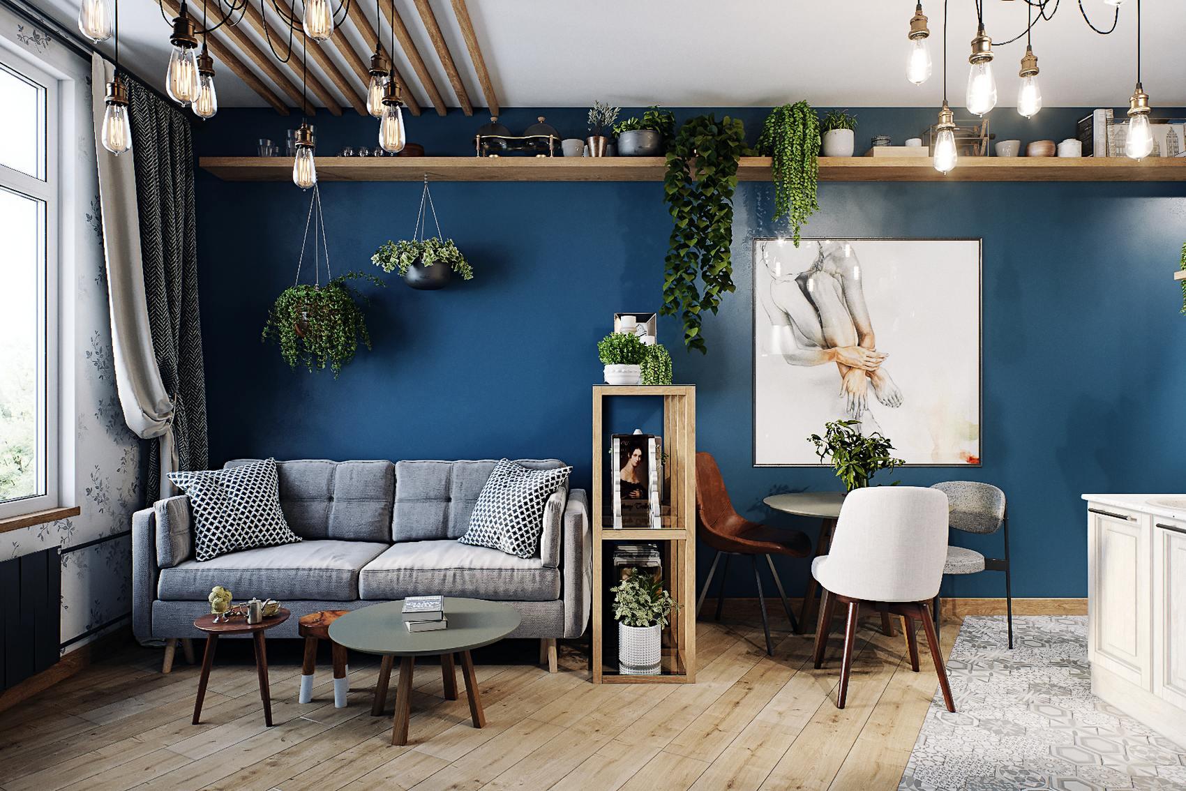 Căn hộ 26m² tự tay cải tạo nhiều thứ, chill như quán cafe của chàng trai độc thân